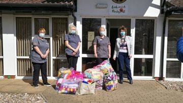 Inner Wheel group donate blankets to Dudley care home Residents